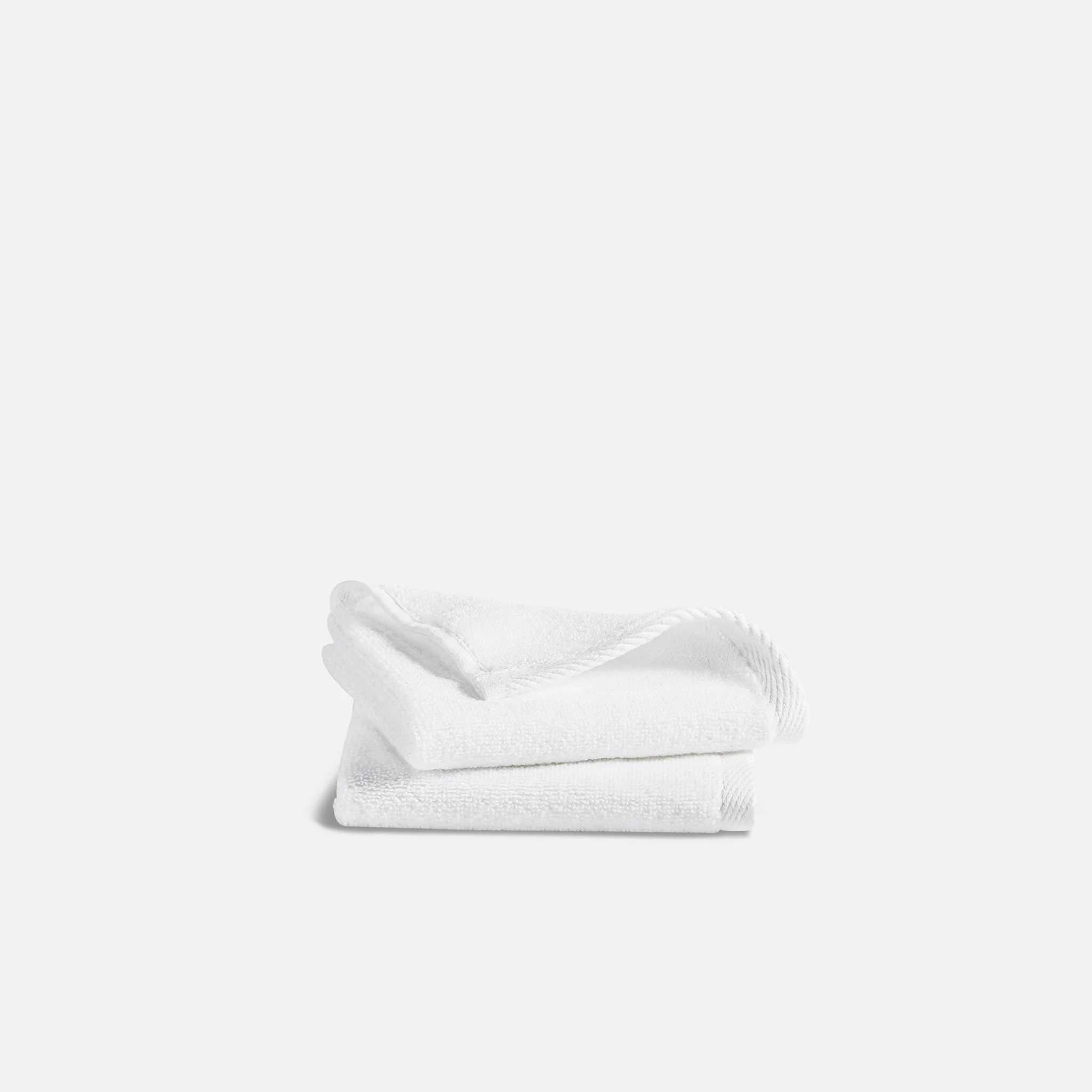 Plush Turkish Cotton Washcloths Set of 2