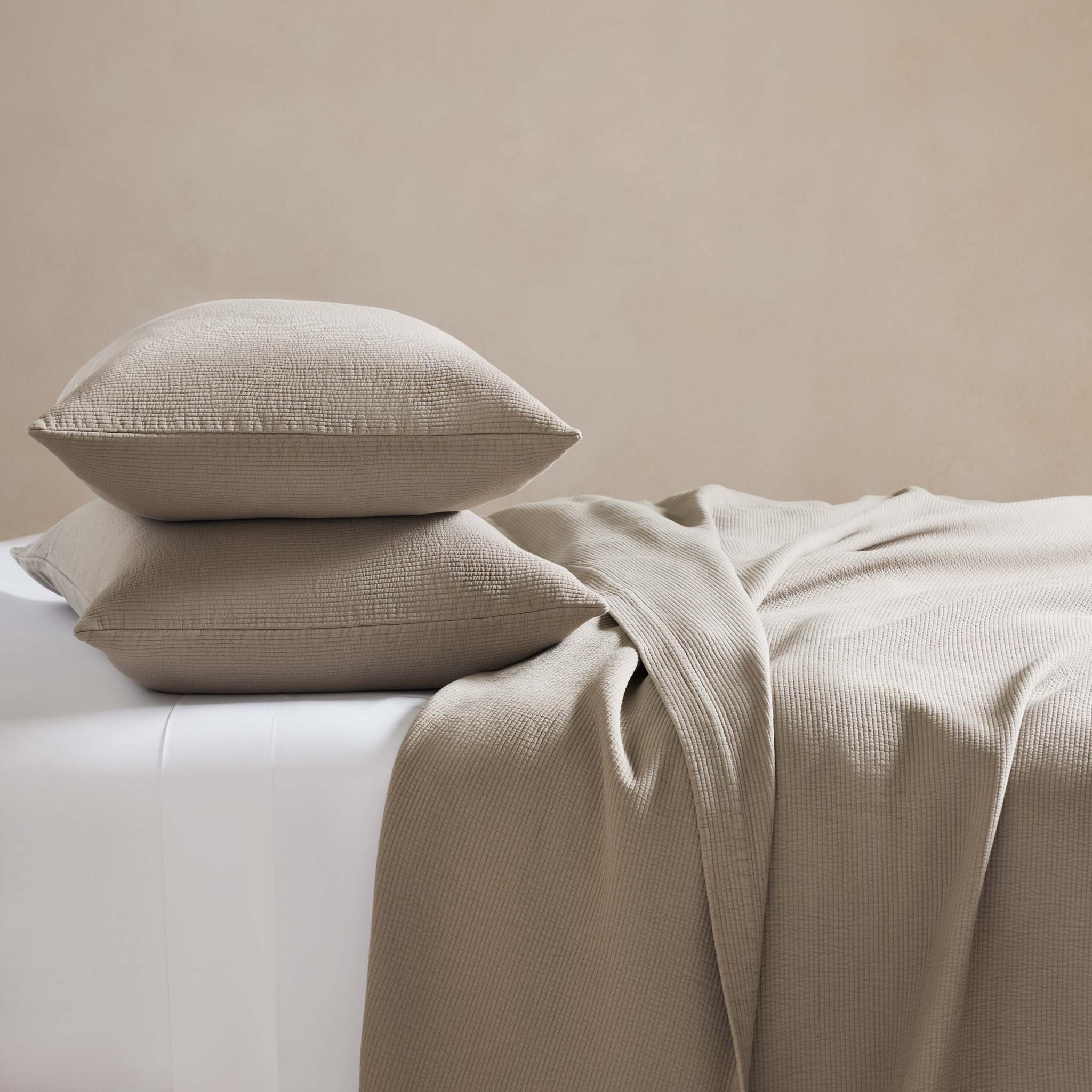 Ribbed Matelasse Sham Set - Image 10