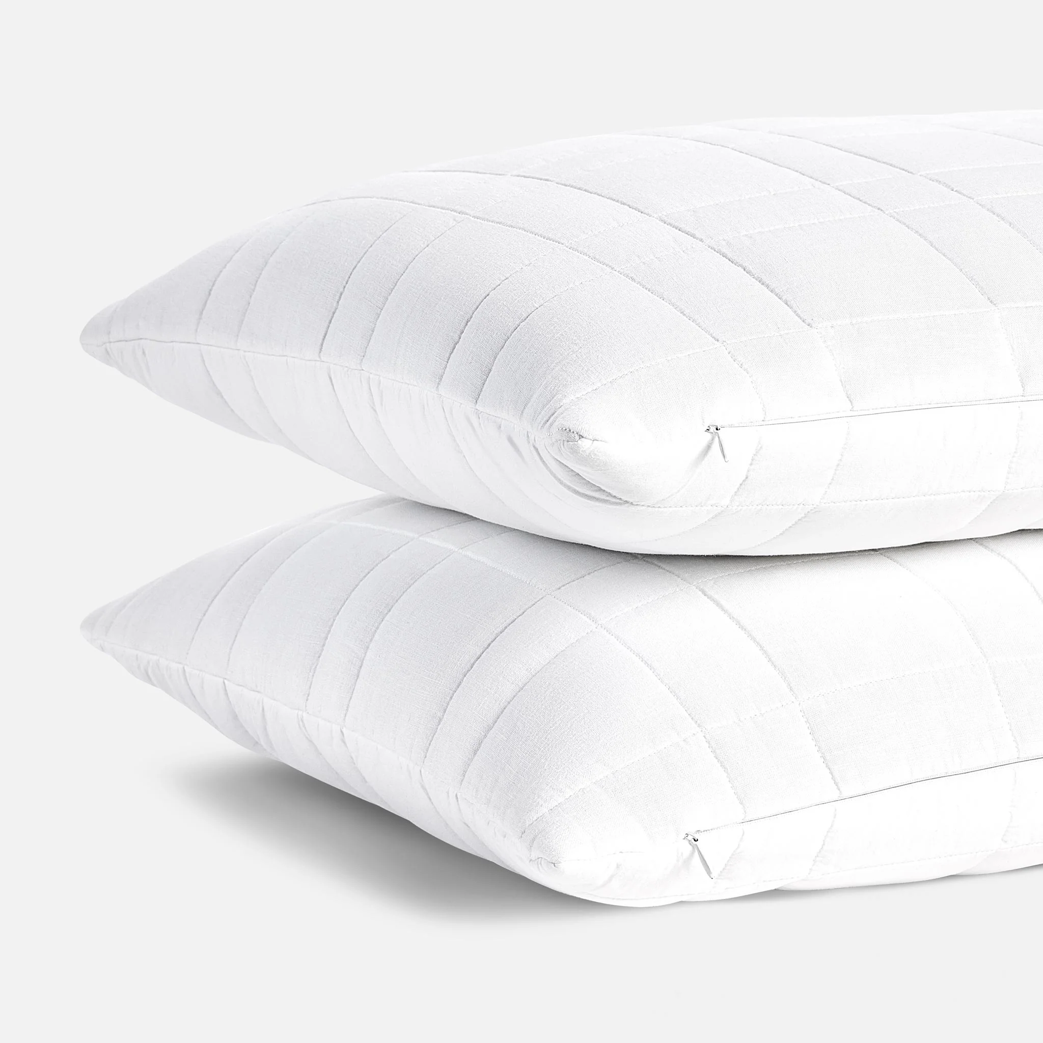 Washed European Linen Quilted Sham Set - Image 6