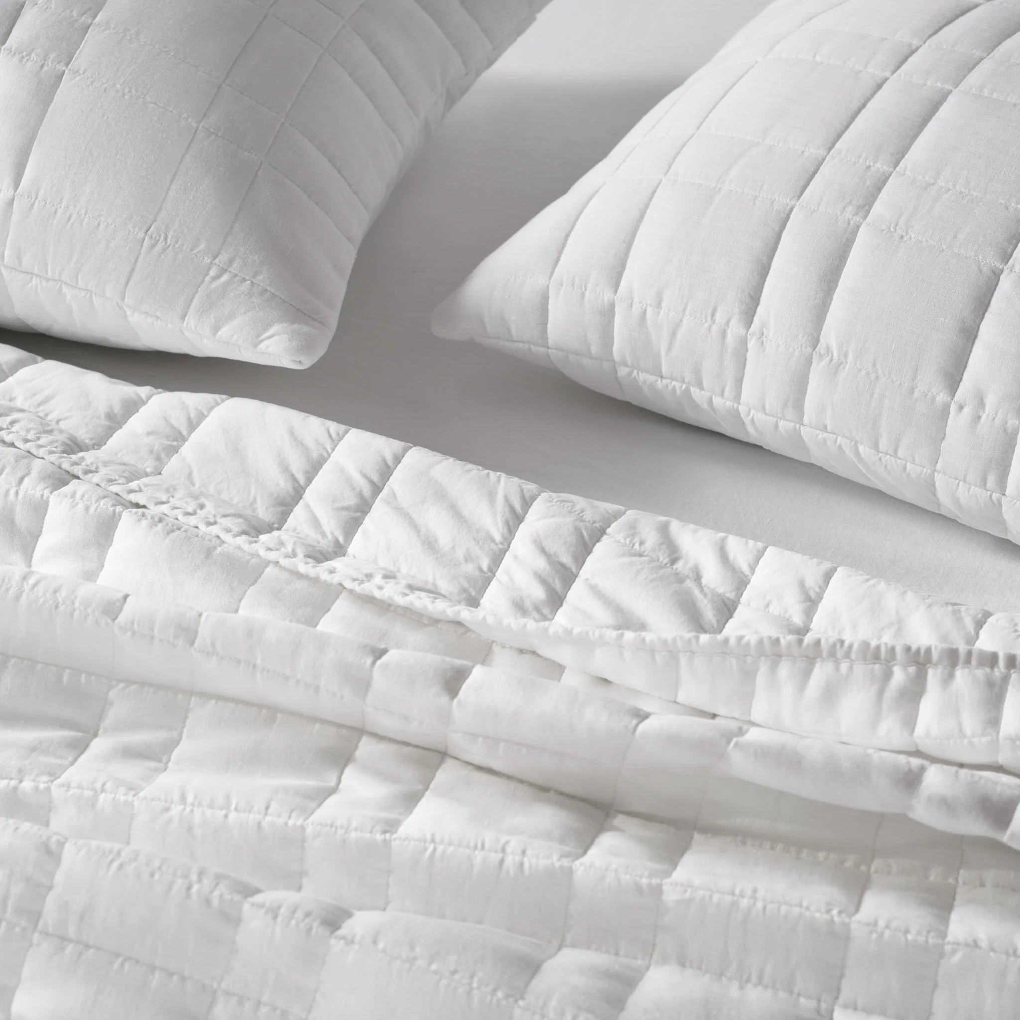 Washed European Linen Quilt Set - Image 4