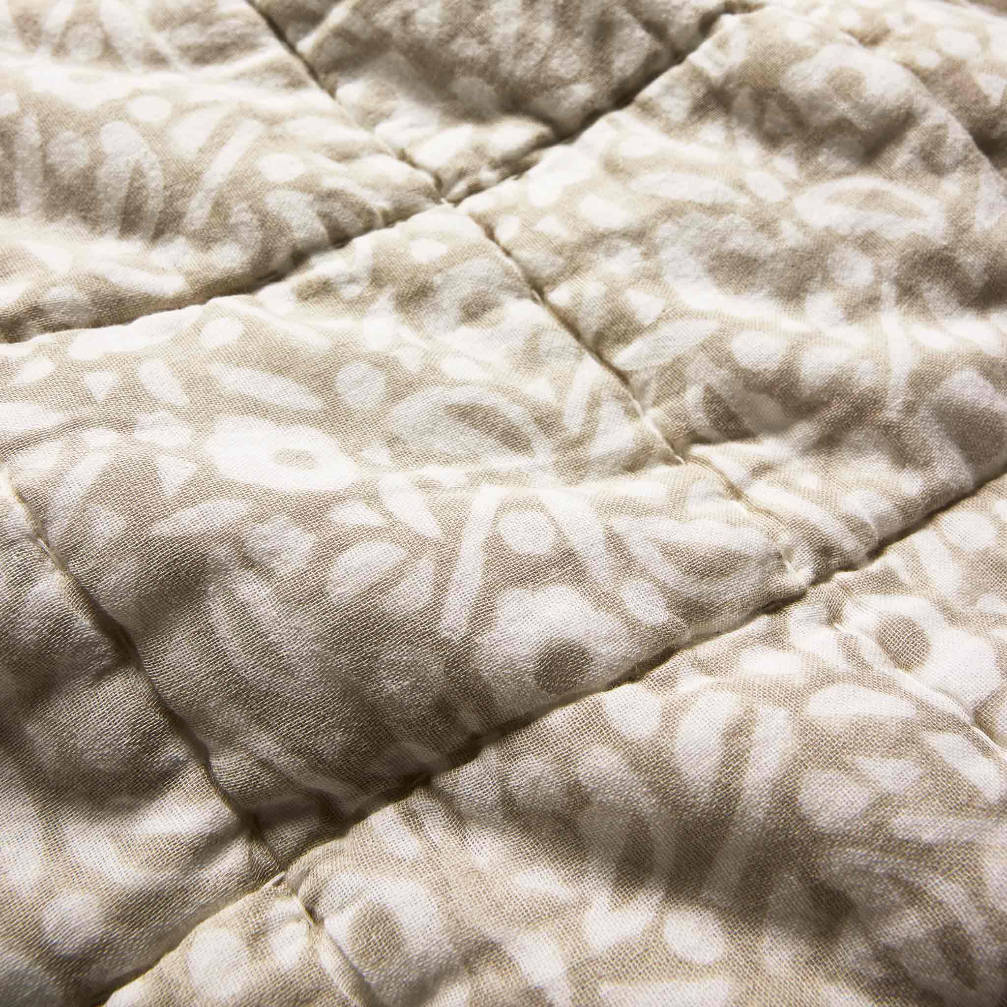 Caroline Z. Hurley Blockprint Quilt - Image 2