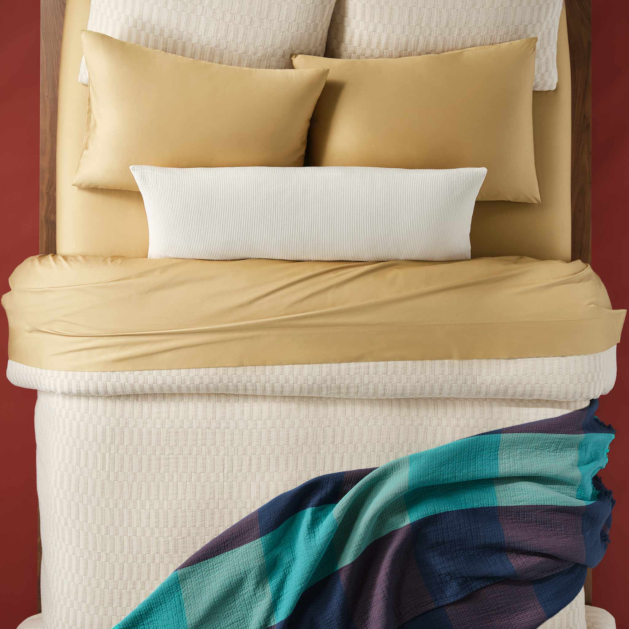 Woven Checkerboard Duvet Cover - Image 12
