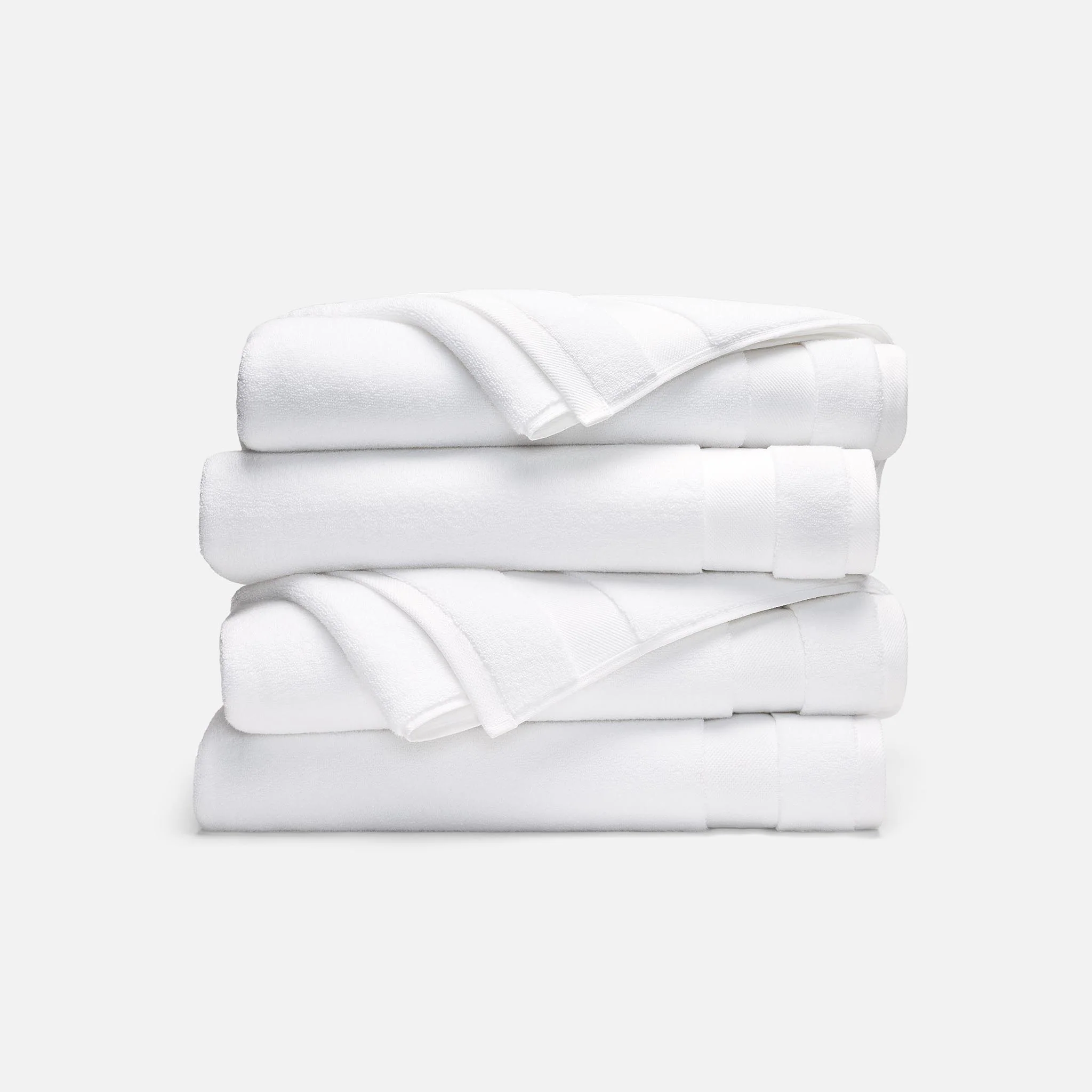Super-Plush Set of 4 Bath Towel Bundle