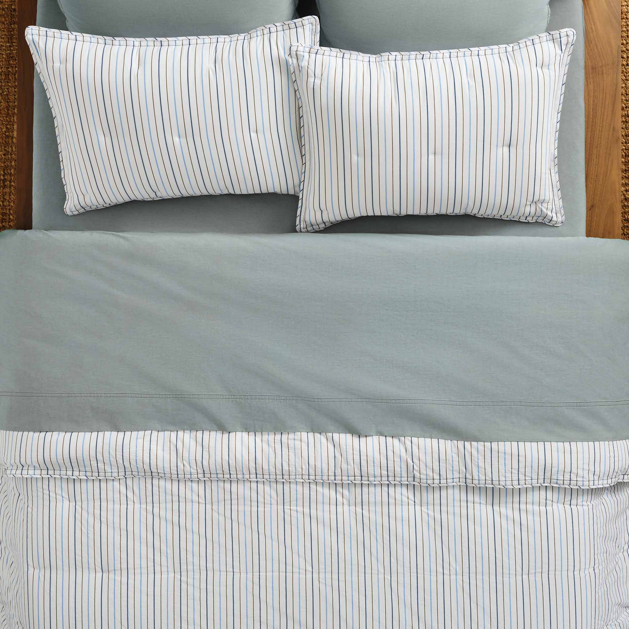 Washed Classic Percale Sham Set - Image 26