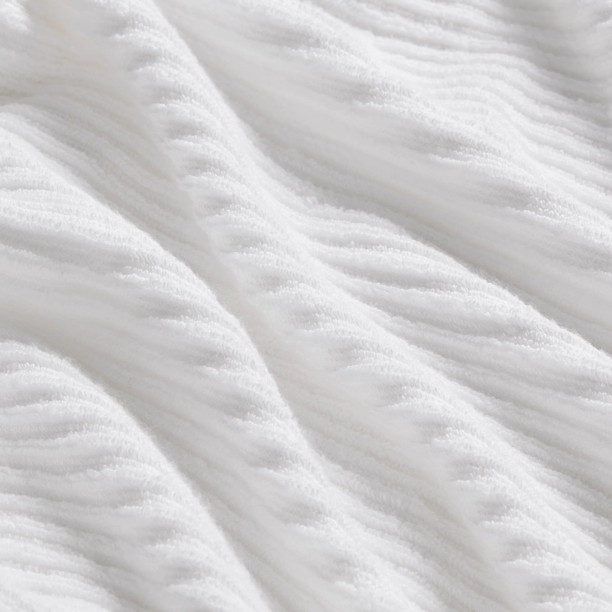 Ribbed Cotton TENCEL™ Set of 4 Bath Towel Bundle - Image 14